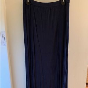 Abercrombie Navy Maxi Skirt